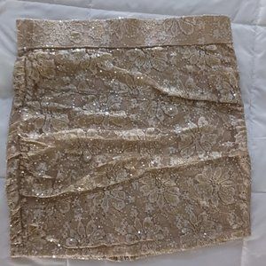 F-21 MICRO MINI SEQUIN SKIRT